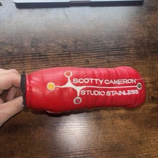Rare 2002 Scotty Cameron Studio Stainless Titleist Putter Blade Headcover Golf