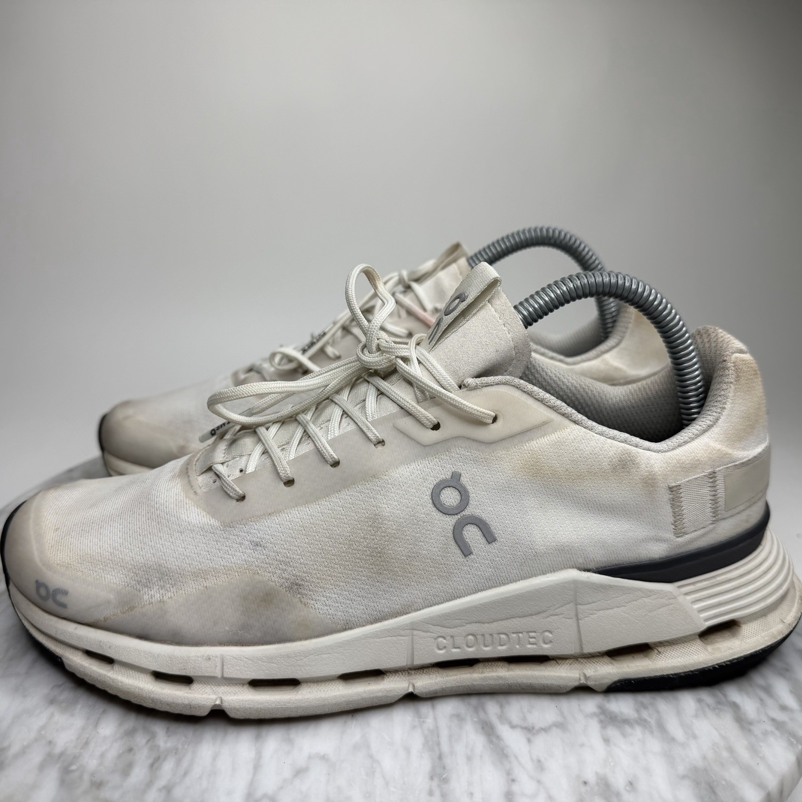 On Cloud Cloudnova White Eclipse Running Athletic… - image 6