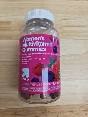 Up&Up Women s Multivitamin Gummies 150ct NEW/Sealed EXP 04/2027