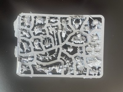Chaos Space Marines: Lord with Jump Pack Warhammer 40K NOS Resin Recast