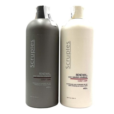 Scruples Renewal Color Retention Shampoo & Conditioner Liter Duo