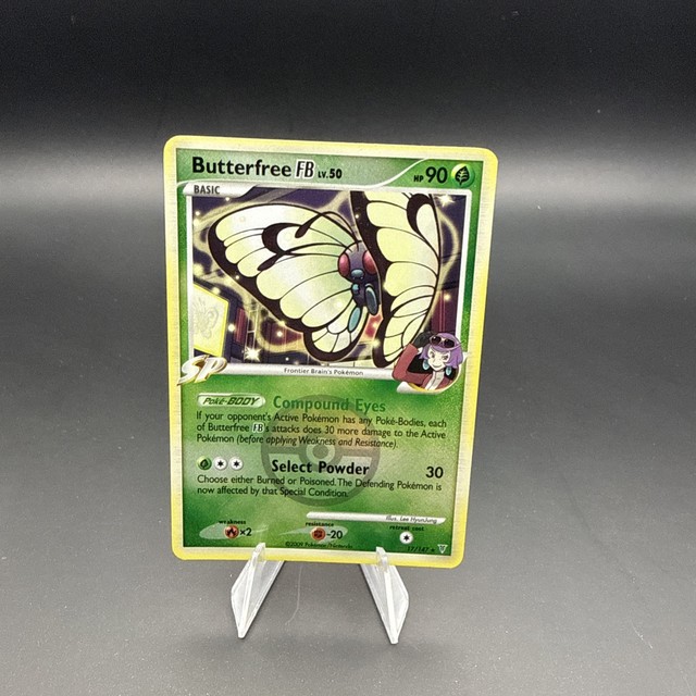 Butterfree FB [Reverse Holo] #17 (Supreme Victors (2009))