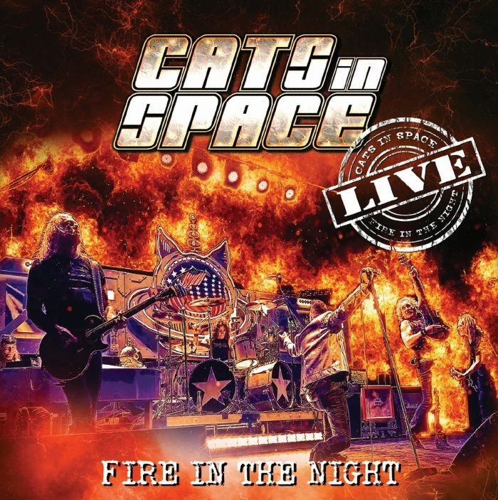 Cats In Space Fire in the Night: Концерт (винил) (ИМПОРТ из Великобритании)