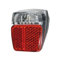 Herrmans Fahrrad Led RüCklicht H-Trace Mini FüR E-Bike Schutzblechmontage Rot