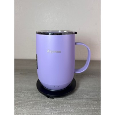 Kepwam Smart Temperature Control Mug Electric Heated Coffee Mug Purple New