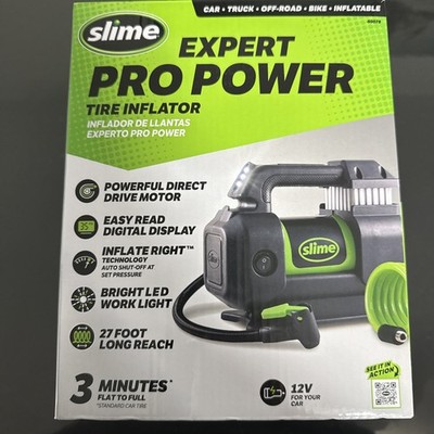 Slime Expert Pro Power 12 Volt Tire Inflator Automotive