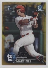 2016 Bowman Draft Chrome Picks Gold Refractor 7/50 Jeremy Martinez #BDC-24 4c9
