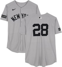 Austin Wells New York Yankees PW #28 Gray Jersey vs Blue Jays on July 23, 2025