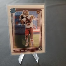 2021 Panini Donruss Optic - Rated Rookie Dyami Brown #223 (RC)
