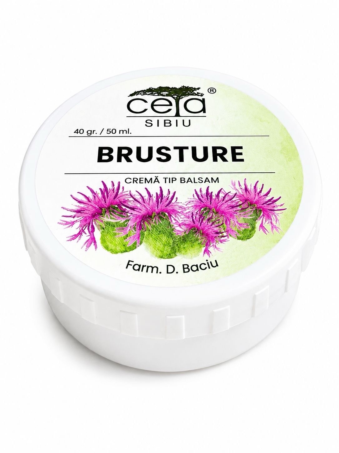 Ceta Sibiu Burdock Balm 50ml Moisturising Skin Care Balm with Burdock Extract