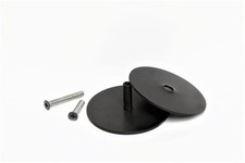 Door Knob Filler Plate  Dummy Deadbolt Lock Cover  No Show Screws  2-5/8" ...