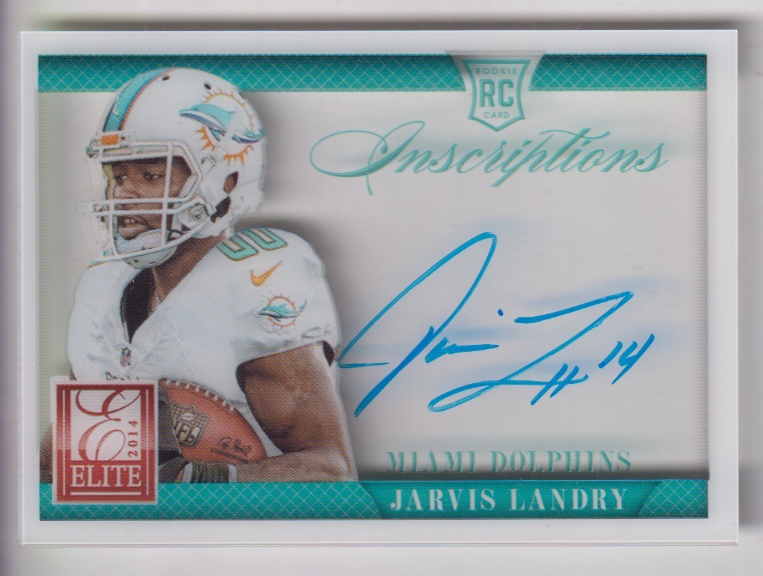 Jarvis Landry Panini Elite Rookie Autographs #20 Base