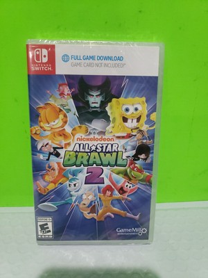 CIB Nickelodeon All Star Brawl 2  (Nintendo Switch)  Brand New 