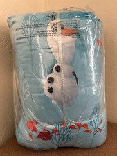 Kids Bedding Comforter Sheet Set  Sham 5 Piece Twin Size Olaf Disney Frozen