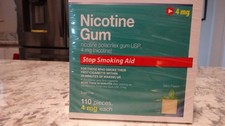 Good Neighbor Pharmacy Nicotine Gum 4 mg Mint 110 Pieces per box.