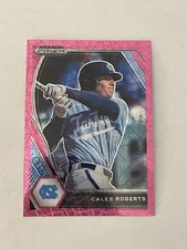 2021 Panini Prizm Draft Picks - Pink Velocity Prizm #PDP138 Caleb Roberts
