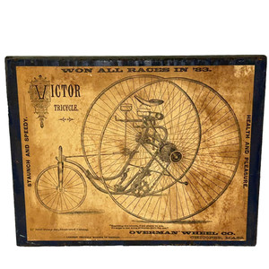 ヴィンテージ アメリカ ビンテージ Victor Bicycle パブミラー Victor