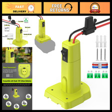 Power Wheel Adapter for 18V Battery, Upgraded Converter Kit with Switch  Fuse,