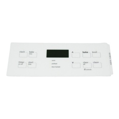 CMP Oven Clock Overlay Pad 316419137 for Electrolux Frigidaire ERC Range Control