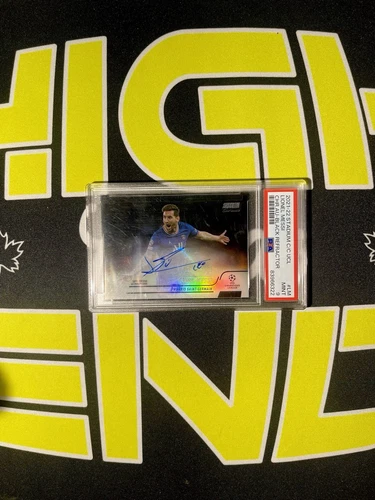 Lionel Messi auto /10 - 2021/22 Stadium Club Chrome  Black topps PSG