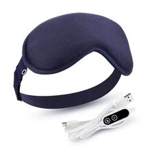 Electric Steam Eye Mask with 3D Massage, Constant Temperature, Smart Timing, and