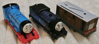Thomas & Friends Motorized Toby Thomas & Sooty 2013 Lot Of 3 