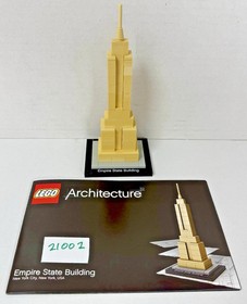 LEGO (21002) Architecture: Empire State Building Used 100% Complete Instructions
