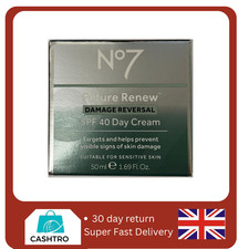 No7 Future Renew Damage Reversal SPF 40 Day Cream - 50ml