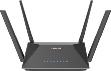 ASUS RT-AX52 (AX1800) Dual Band Wifi 6 Extendable Router, Instant Guard, Parenta