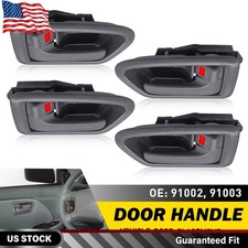 4pcs Interior Door Handle Set For Toyota Camry 1997-2001 Front Rear Left Right