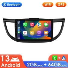 Android Auto Apple CarPlay 64G Car Stereo Radio GPS Navi For Honda CRV 2012-2016