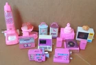 LOT OF 11 VINTAGE BARBIE WIND UP ACTION ACCENTS MAGIC MOVES TOYS POPCORN MUSIC