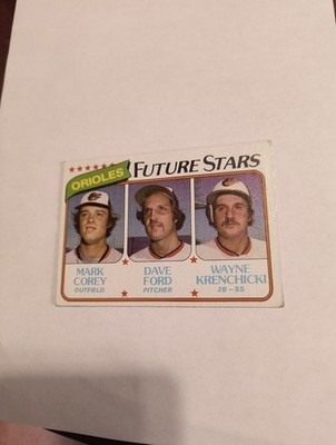 BALTIMORE ORIOLES FUTURE STARS 1980 TOPPS #661 FREE SHIPPING 