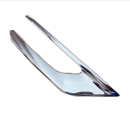 2x Front Bumper Side Grille Cover Trims Strips Chrome For Volvo XC90 2020-2024 - Picture 8 of 13