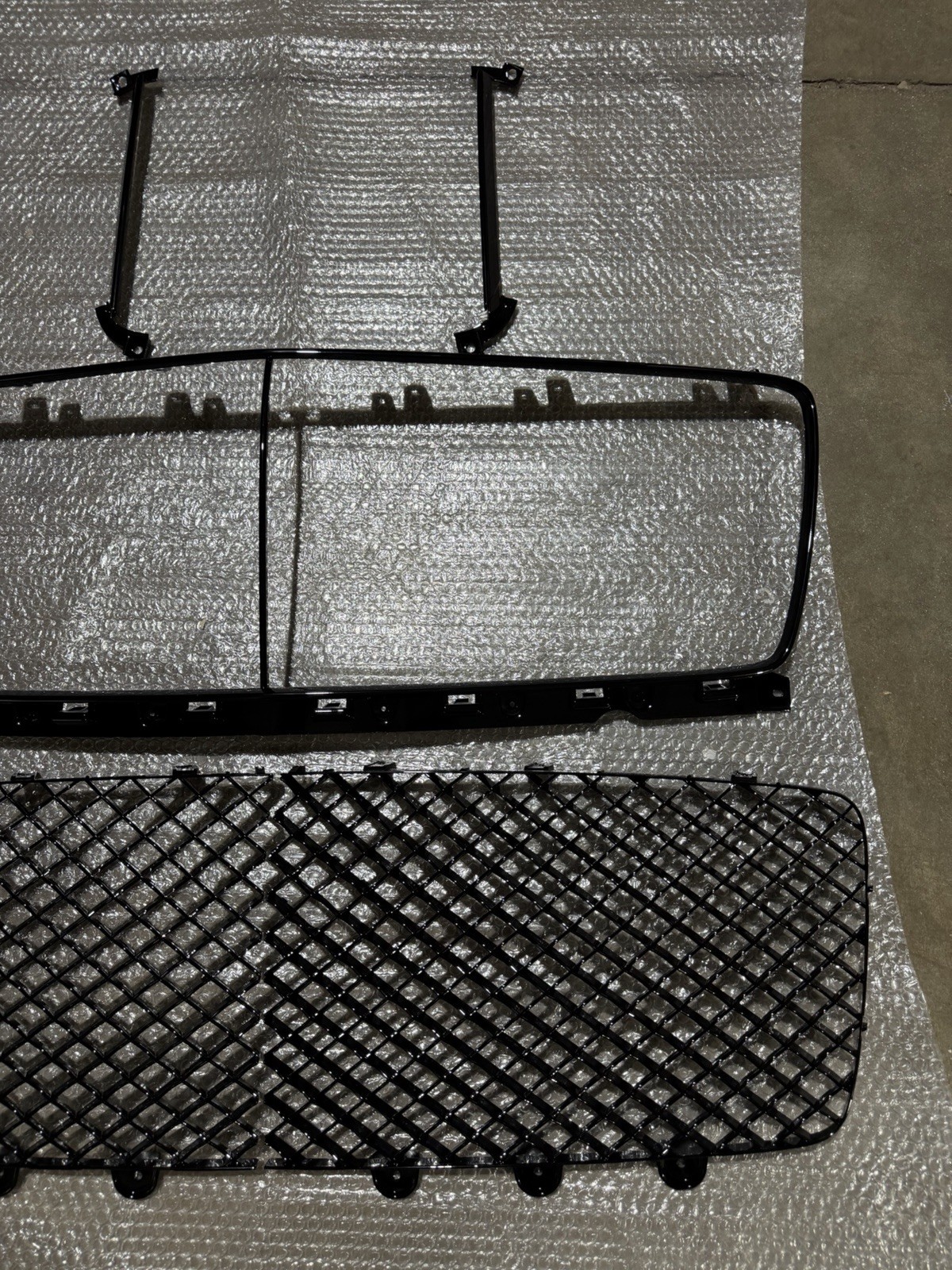 2020-2022 Bentley Continental Gt Gtc Front Radiator Grille Trim & Mesh Set 