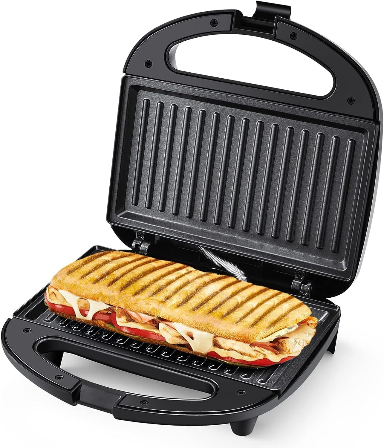 Tostapane 750W e Piastra per Toast Antiaderente | Migliore Griglia Elettrica