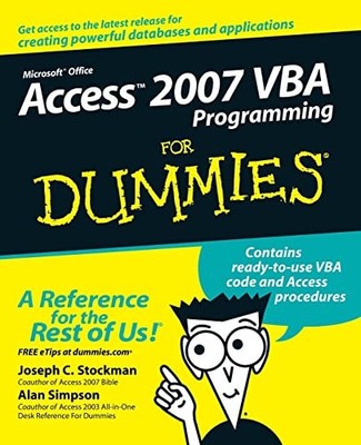 Access 2007 VBA Programming FD (For..., Stockman, Josep