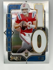2024 Panini Select - Select Numbers Drake Maye #20 (RC)