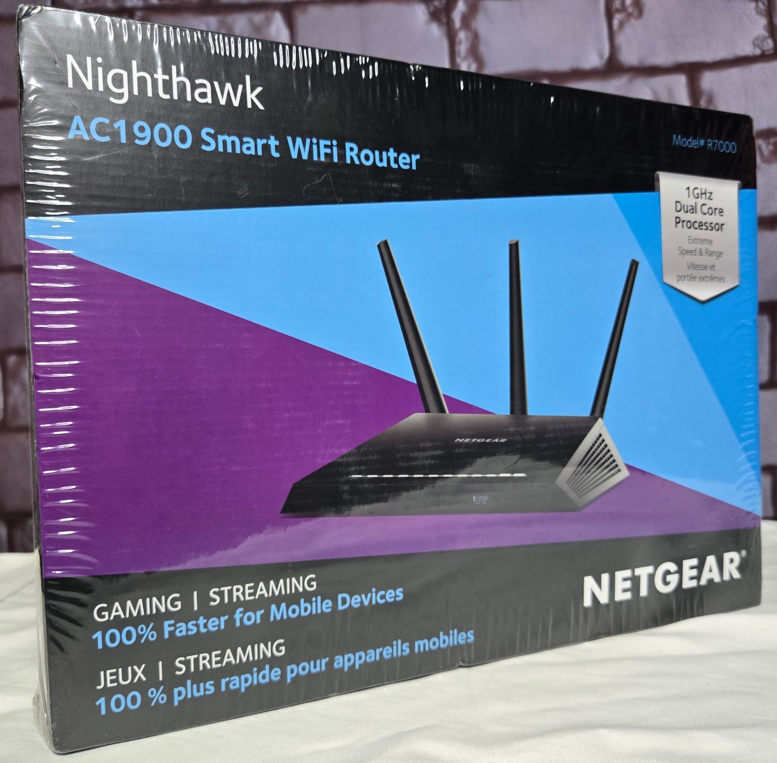 🆕🛜Netgear Nighthawk AC1900 Smart WiFi 5 Router R7000 G