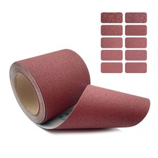 120 Grit Emery Cloth Roll, 4.5 Inch Wide 32.8 Ft Long Equals 1/4 Sheet Sandp...