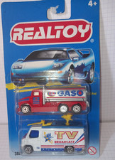 REALTOY 1998 CAMION CITERNE + CAMIONNETTE TV blister double Neuf boite scellée
