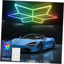 Hexagon Garage Lights RGB - Multicolor RGB with Music Sync Mode 358 Dynamic