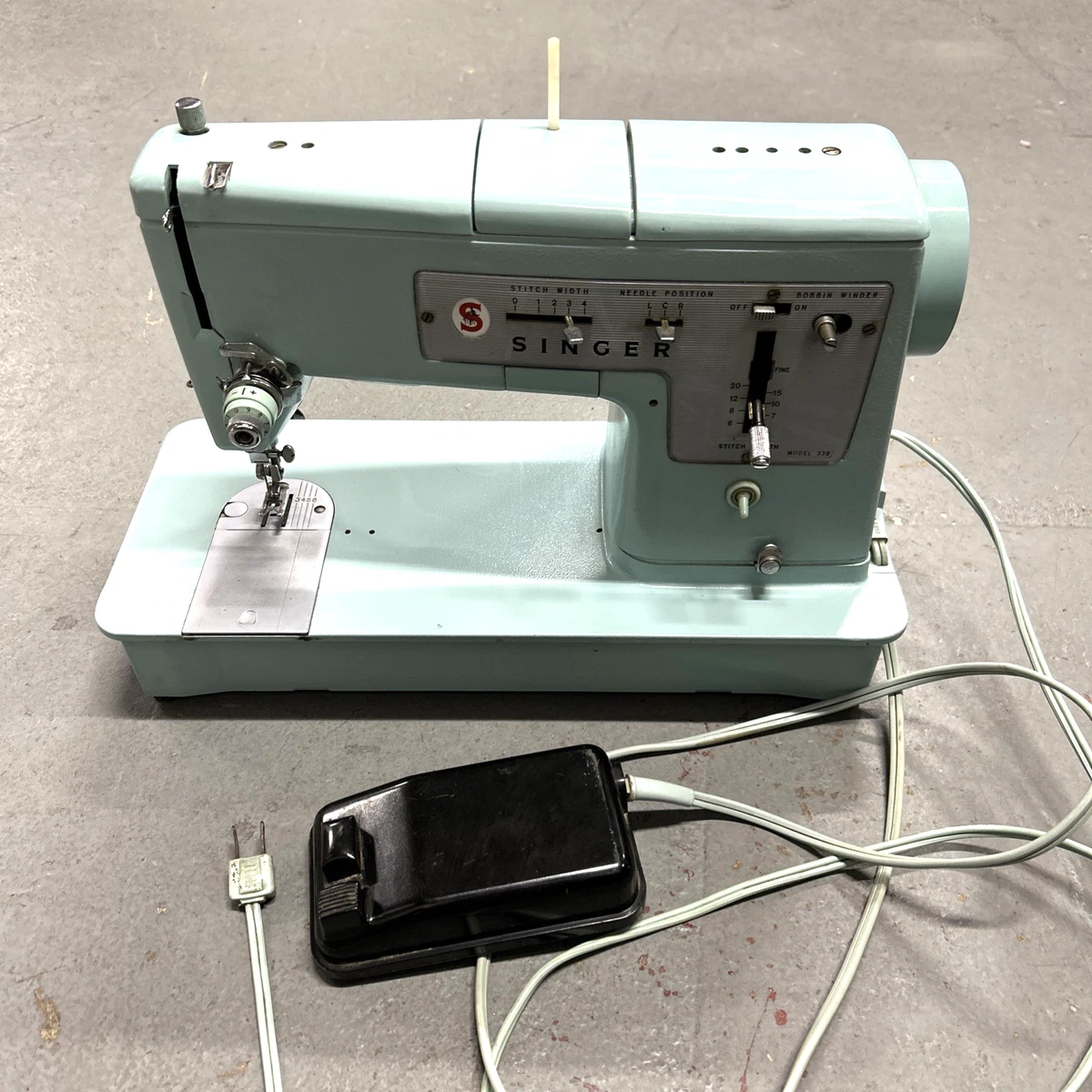 Blue Vintage Original Collectible Sewing Machines for sale | eBay