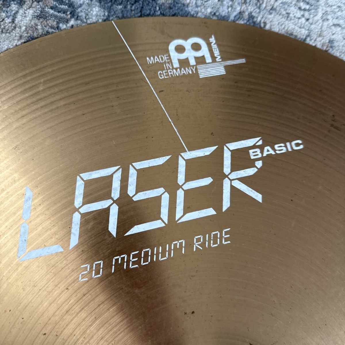 Meinl Laser Basic 20 Inch Medium Ride ! Drum Cymbal Germany ! | eBay
