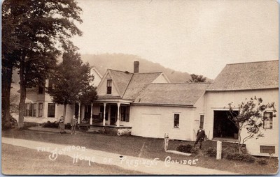 Boyhood Home of President Coolidge RPPC