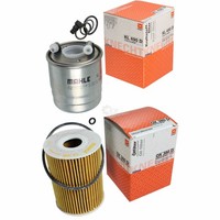 Mahle / Knecht Set Filterpaket Kraftstofffilter KL 490D ÖLfilter OX 380D