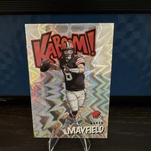 2021 Panini Absolute Kaboom! Baker Mayfield #K32 Cleveland Browns Football
