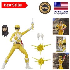 Mighty Morphin Yellow Ranger 6-Inch Action Figure - Part of Lightning Collection