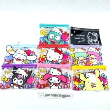 Sanrio Characters Pouch Set of 8 Japan Limited Daiso Rare Ended Item Hello Kitty