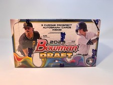 2023 BOWMAN DRAFT BASEBALL JUMBO HOBBY BOX  3 Autos ***Sealed